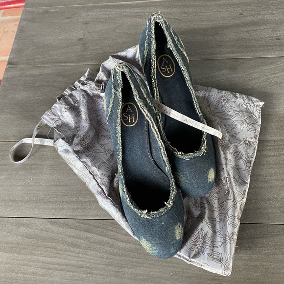 Ash Shoes - Never worn rare ASH denim pumps 7.5 NWOB